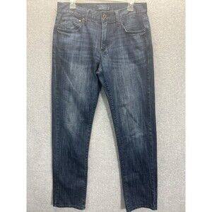 Lucky Brand Jeans Men 32x33 Blue 221 Original Straight Dark Wash